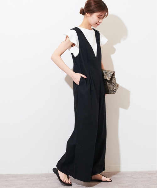 JOURNAL STANDARD relume リネンコットンサロペット JOURNAL STANDARD relume（ジャーナルスタンダード レリューム