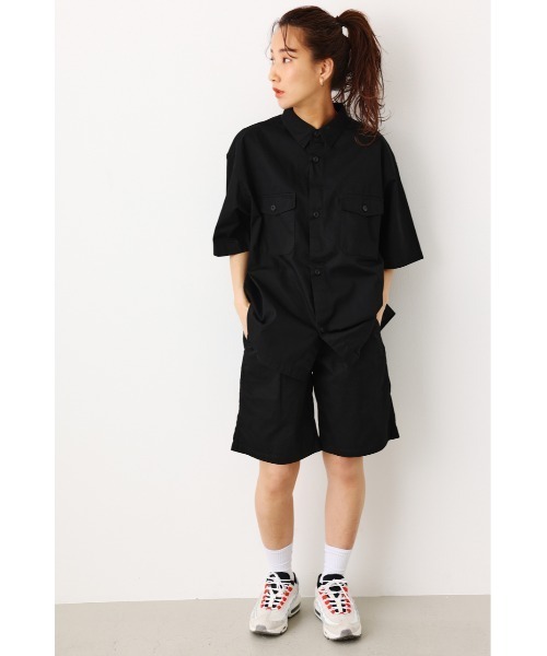 RODEO CROWNS WIDE BOWL(ロデオクラウンズワイドボウル)の「SHARE S/S BIG シャツ(シャツ/ブラウス・レディース・ブラック/アイボリー/カーキ/ブルー系その他・FREE)」の8枚目の写真