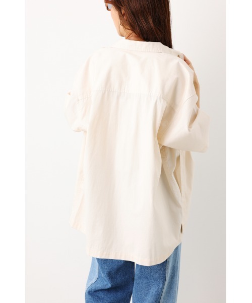 RODEO CROWNS WIDE BOWL(ロデオクラウンズワイドボウル)の「SHARE S/S BIG シャツ(シャツ/ブラウス・レディース・ブラック/アイボリー/カーキ/ブルー系その他・FREE)」の17枚目の写真