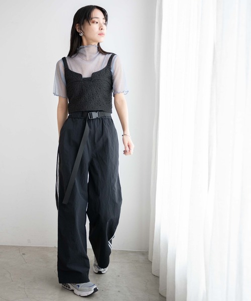 WEGO（ウィゴー）の「WEGO/ラメシアートップス（Tシャツ/カットソー・レディース・ブラック/アイボリー/ブルー・FREE）」の22枚目の写真