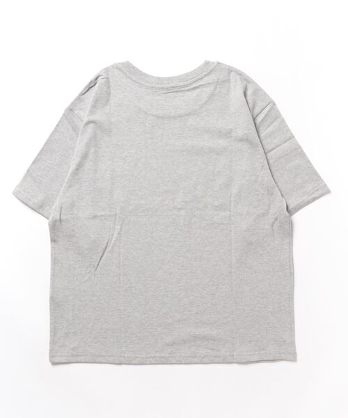 Didot.showroom(ディドット ショールーム)の「NATURAL TEE(Tシャツ/カットソー・レディース・ホワイト/ヘザーグレー・FREE)」の3枚目の写真