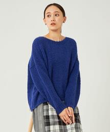 TRICOTS JEAN MARC（トリコットジーンマルク）の「【別注】＜TRICOTS JEAN MARC＞SESAMY プルオーバー ニット（ニット/セーター）」