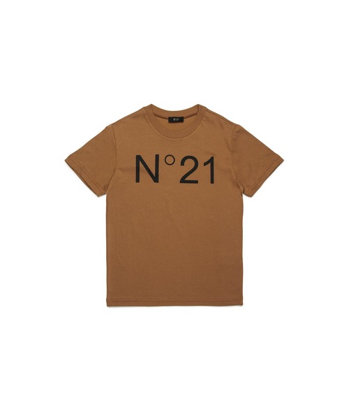ヌメロヴェントゥーノ　Tシャツ ヌメロヴェントゥーノ N21 ロゴ 半袖T-シャツ （WHITE