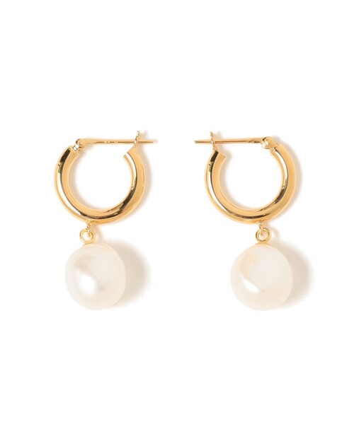 Demi-Luxe BEAMS(デミルクス ビームス)の「MARIHA / 月の夢 フープピアス(ピアス(両耳用)・レディース・ゴールド・ONE SIZE)」の2枚目の写真