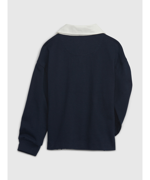 GAP（ギャップ）の「ヘビーウェイト ポロシャツ (幼児)（ポロシャツ・キッズ・ネイビー/ブラック/ワイン/カーキ・3 YRS/18-24M/5 YRS/4 YRS/2 YRS/12-18M）」の5枚目の写真