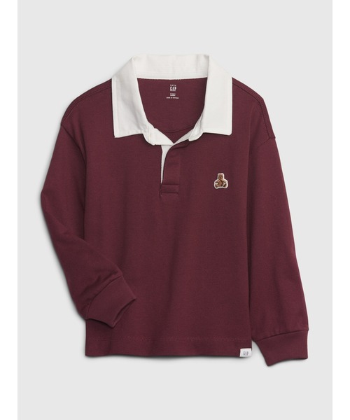 GAP（ギャップ）の「ヘビーウェイト ポロシャツ (幼児)（ポロシャツ・キッズ・ネイビー/ブラック/ワイン/カーキ・3 YRS/18-24M/5 YRS/4 YRS/2 YRS/12-18M）」の4枚目の写真