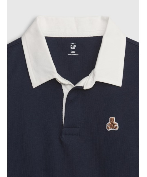 GAP（ギャップ）の「ヘビーウェイト ポロシャツ (幼児)（ポロシャツ・キッズ・ネイビー/ブラック/ワイン/カーキ・3 YRS/18-24M/5 YRS/4 YRS/2 YRS/12-18M）」の7枚目の写真