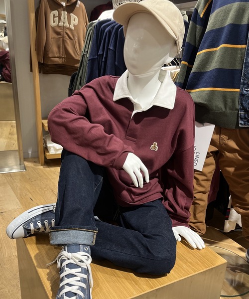 GAP（ギャップ）の「ヘビーウェイト ポロシャツ (幼児)（ポロシャツ・キッズ・ネイビー/ブラック/ワイン/カーキ・3 YRS/18-24M/5 YRS/4 YRS/2 YRS/12-18M）」の12枚目の写真