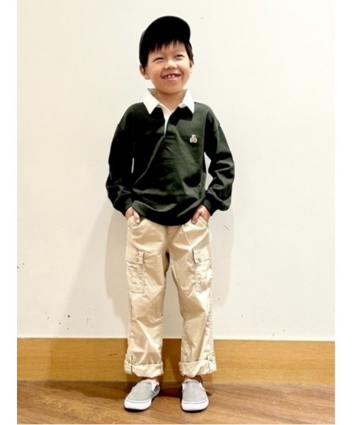 GAP（ギャップ）の「ヘビーウェイト ポロシャツ (幼児)（ポロシャツ・キッズ・ネイビー/ブラック/ワイン/カーキ・3 YRS/18-24M/5 YRS/4 YRS/2 YRS/12-18M）」の10枚目の写真