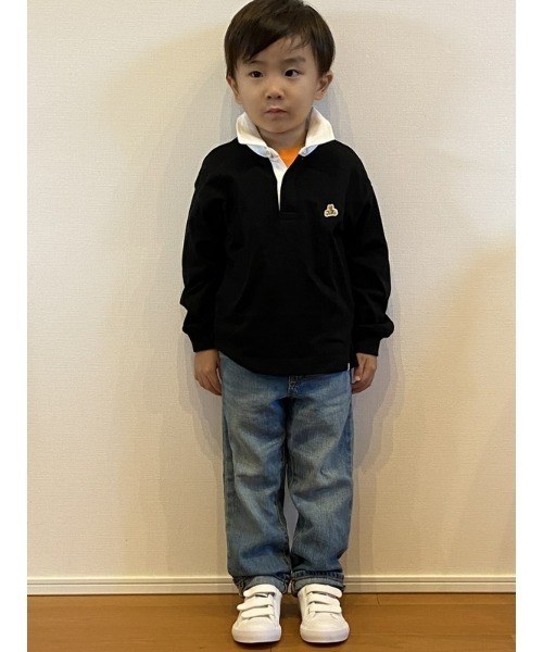 GAP（ギャップ）の「ヘビーウェイト ポロシャツ (幼児)（ポロシャツ・キッズ・ネイビー/ブラック/ワイン/カーキ・3 YRS/18-24M/5 YRS/4 YRS/2 YRS/12-18M）」の9枚目の写真