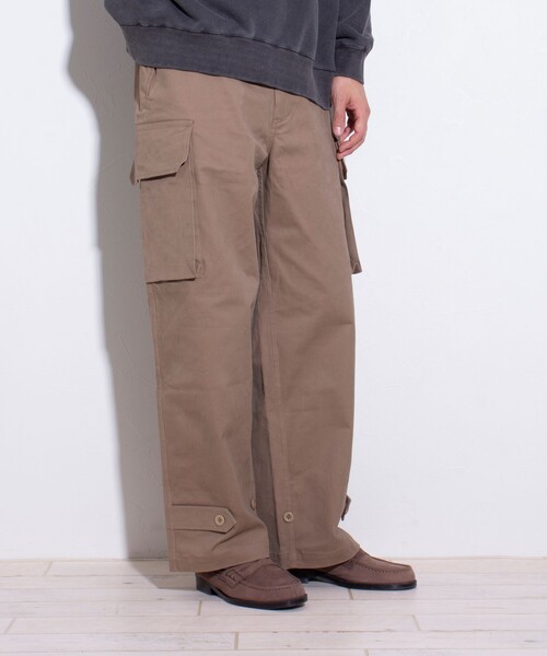 GLOSTER（グロスター）の「【GLOSTER/グロスター】M47 カーゴパンツ ミリタリー セミワイド（カーゴパンツ・メンズ・ブラック/オリーブ/ダークベージュ・S/M/L）」の22枚目の写真