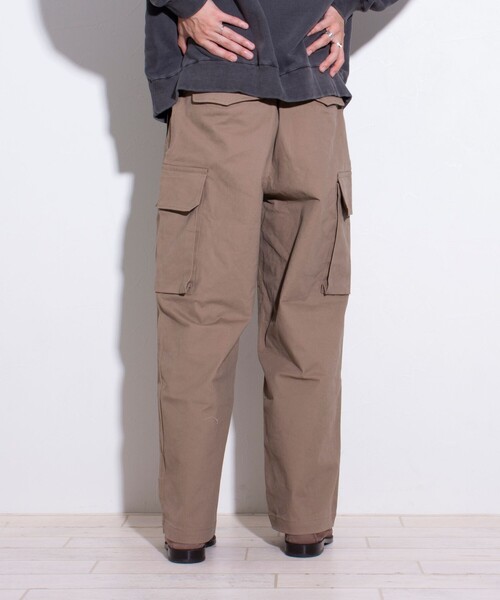 GLOSTER（グロスター）の「【GLOSTER/グロスター】M47 カーゴパンツ ミリタリー セミワイド（カーゴパンツ・メンズ・ブラック/オリーブ/ダークベージュ・S/M/L）」の20枚目の写真