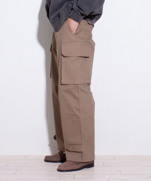 GLOSTER（グロスター）の「【GLOSTER/グロスター】M47 カーゴパンツ ミリタリー セミワイド（カーゴパンツ・メンズ・ブラック/オリーブ/ダークベージュ・S/M/L）」の19枚目の写真