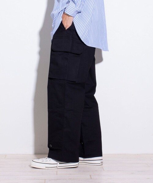 GLOSTER（グロスター）の「【GLOSTER/グロスター】M47 カーゴパンツ ミリタリー セミワイド（カーゴパンツ・メンズ・ブラック/オリーブ/ダークベージュ・S/M/L）」の15枚目の写真