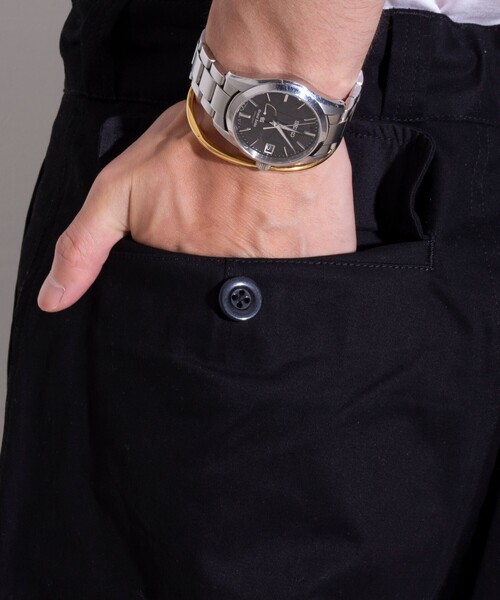 GLOSTER（グロスター）の「【GLOSTER/グロスター】M47 カーゴパンツ ミリタリー セミワイド（カーゴパンツ・メンズ・ブラック/オリーブ/ダークベージュ・S/M/L）」の9枚目の写真