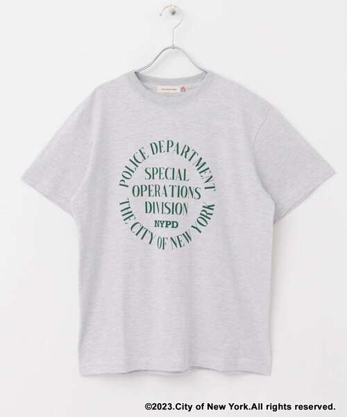 GOOD ROCK SPEED（グッドロックスピード）の「GOOD ROCK SPEED　NYC2 T-SHIRTS（Tシャツ/カットソー・レディース・ホワイト系その他/ライトグレー/ブルー系その他・FREE）」の5枚目の写真