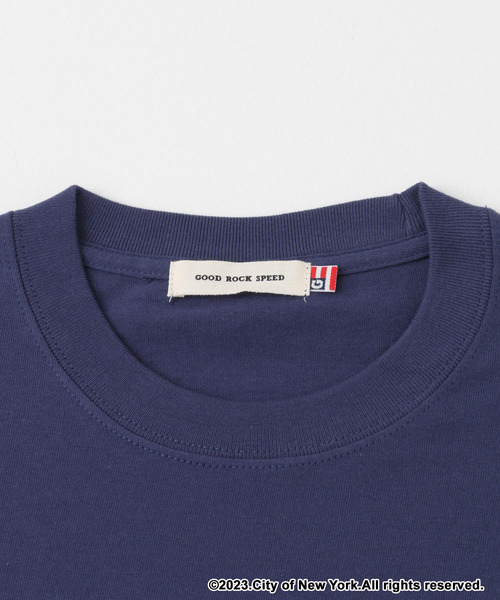 GOOD ROCK SPEED（グッドロックスピード）の「GOOD ROCK SPEED　NYC2 T-SHIRTS（Tシャツ/カットソー・レディース・ホワイト系その他/ライトグレー/ブルー系その他・FREE）」の10枚目の写真