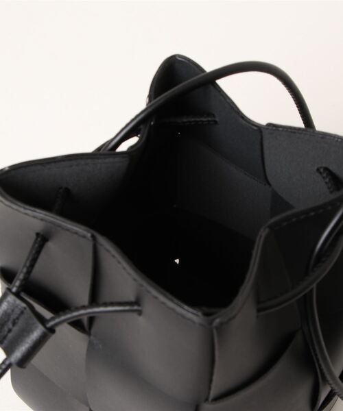 Reurie'(レウリィ)の「イントレチャートショルダーバッグ / intrecciato shoulder bag(ショルダーバッグ・レディース・ブラック/アイボリー・FREE)」の17枚目の写真