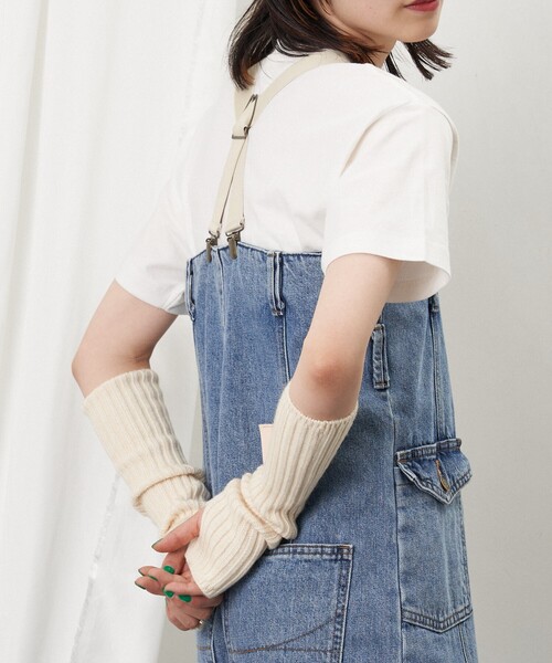 Firsthand（ファーストハンド）の「Firsthand/ファーストハンド アームウォーマー/アームウォーマー（アームカバー・レディース・ベージュ/ブラック/ピンク/オフホワイト・ONE SIZE）」の11枚目の写真