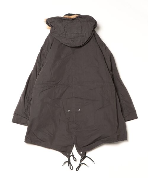 けつぅ　御所実業高校コート セール】【HOUSTON/ヒューストン】3WAY M-65 PARKA/モッズコート