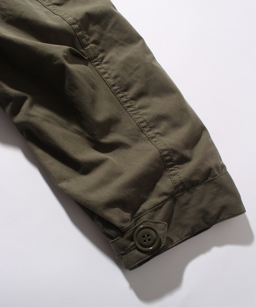 HOUSTON（ヒューストン）の「【HOUSTON/ヒューストン】3WAY M-65 PARKA/モッズコート（モッズコート・メンズ・ブラック/オリーブドラブ・M/XS/XXS/S/L）」の12枚目の写真