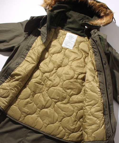 HOUSTON（ヒューストン）の「【HOUSTON/ヒューストン】3WAY M-65 PARKA/モッズコート（モッズコート・メンズ・ブラック/オリーブドラブ・M/XS/XXS/S/L）」の13枚目の写真