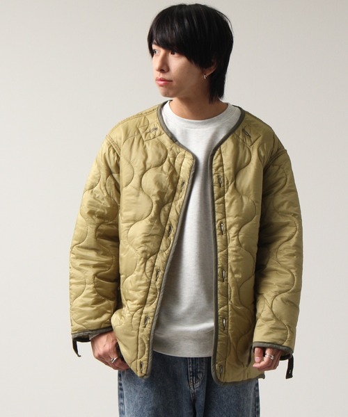 HOUSTON（ヒューストン）の「【HOUSTON/ヒューストン】3WAY M-65 PARKA/モッズコート（モッズコート・メンズ・ブラック/オリーブドラブ・M/XS/XXS/S/L）」の6枚目の写真