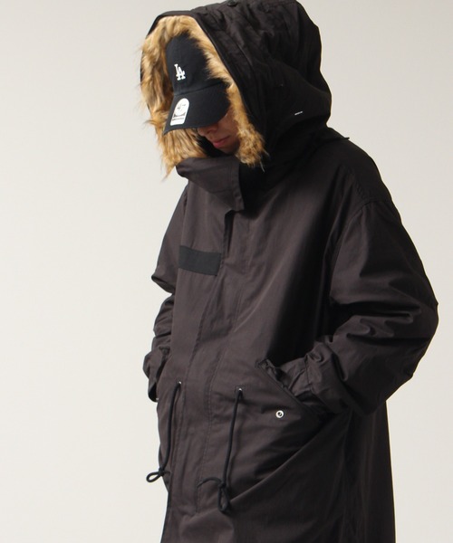 セール】【HOUSTON/ヒューストン】3WAY M-65 PARKA/モッズコート