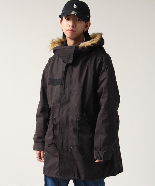 セール】【HOUSTON/ヒューストン】3WAY M-65 PARKA/モッズコート