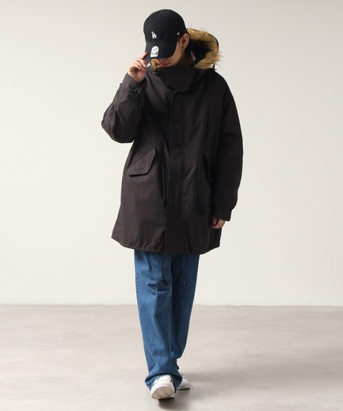 セール】【HOUSTON/ヒューストン】3WAY M-65 PARKA/モッズコート
