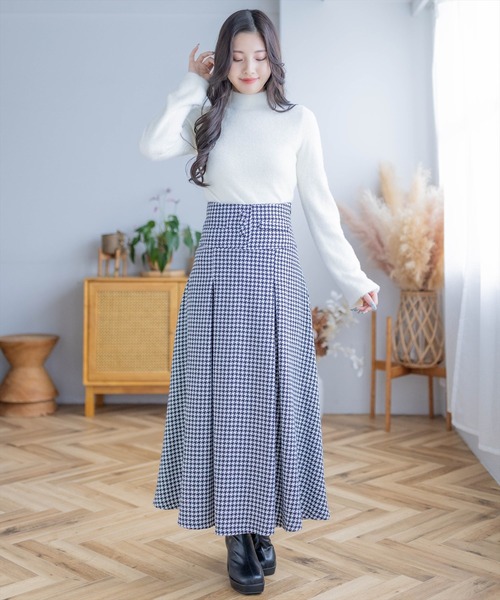 clear（クリア）の「フェザーベーシックインナーニット（ニット/セーター・レディース・オフホワイト/ピンクベージュ/ブラック/ライトグレー/グレイッシュベージュ・F）」の14枚目の写真