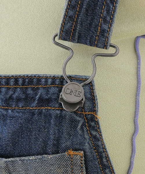 U by SPICK&SPAN（ユーバイスピックアンドスパン）の「【OneTeaSpoon/ワンティースプーン】 ROYALBLUE STATION ST OVERA（サロペット/オーバーオール・レディース・ブルー・FREE）」の21枚目の写真