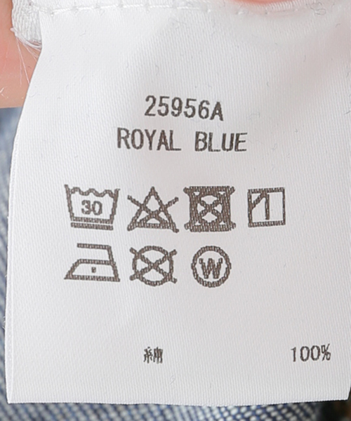 U by SPICK&SPAN（ユーバイスピックアンドスパン）の「【OneTeaSpoon/ワンティースプーン】 ROYALBLUE STATION ST OVERA（サロペット/オーバーオール・レディース・ブルー・FREE）」の15枚目の写真