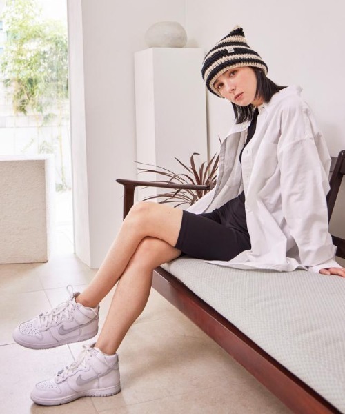 VARZAR（バザール）の「VARZAR(バザール)/Square Label Stripe Crochet Beanie/猫耳 Y2K ストライプ クロシェ ビーニー ニット帽（ニットキャップ/ビーニー・レディース・ピンク/ネイビー/グリーン/ブラック・FREE）」の21枚目の写真