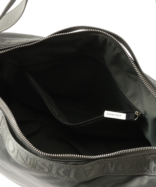 EDIFICE(エディフィス)の「【NOMADIS / ノマディス】BOY ナイロンショルダーBAG(ショルダーバッグ・メンズ・チャコールグレー/ブラック・FREE)」の9枚目の写真