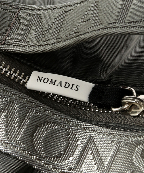 EDIFICE(エディフィス)の「【NOMADIS / ノマディス】BOY ナイロンショルダーBAG(ショルダーバッグ・メンズ・チャコールグレー/ブラック・FREE)」の12枚目の写真