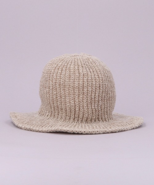 CA4LA（カシラ）の「KNITTED HAT GA 5（ハット・メンズ・ベージュ/ブラック/ブラウン・ONESIZE）」の8枚目の写真