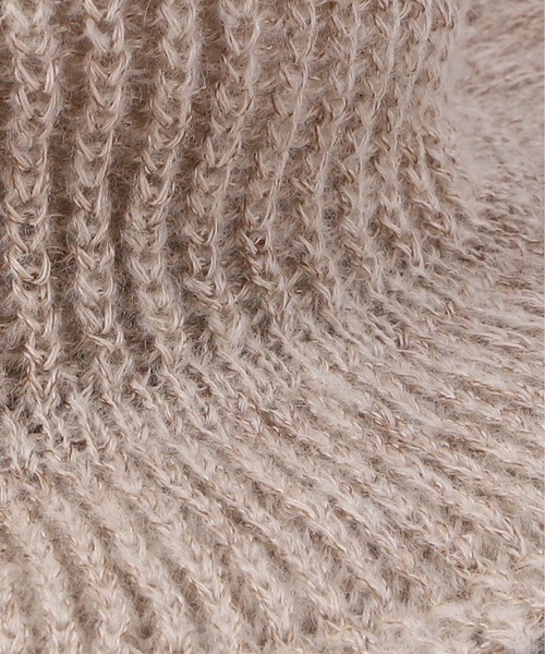 CA4LA（カシラ）の「KNITTED HAT GA 5（ハット・メンズ・ベージュ/ブラック/ブラウン・ONESIZE）」の11枚目の写真