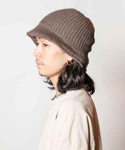 CA4LA（カシラ）の「KNITTED HAT GA 5（ハット）」 - WEAR