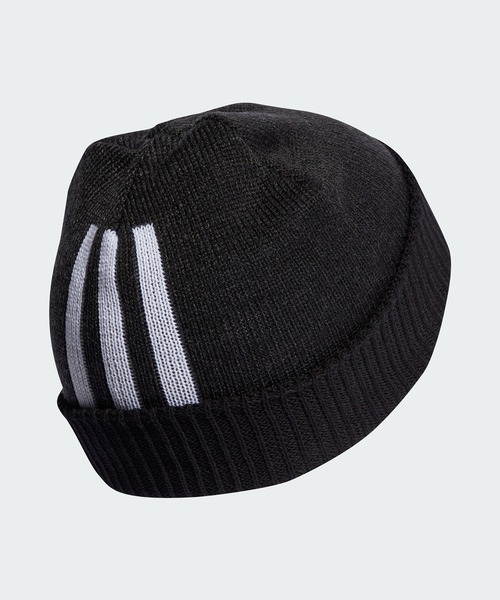 adidas（アディダス）の「アディカラー カフニットビーニー / アディダスオリジナルス adidas Originals（ニットキャップ/ビーニー・メンズ・ブラック・X-LARGE/LARGE/MEDIUM/S）」の2枚目の写真