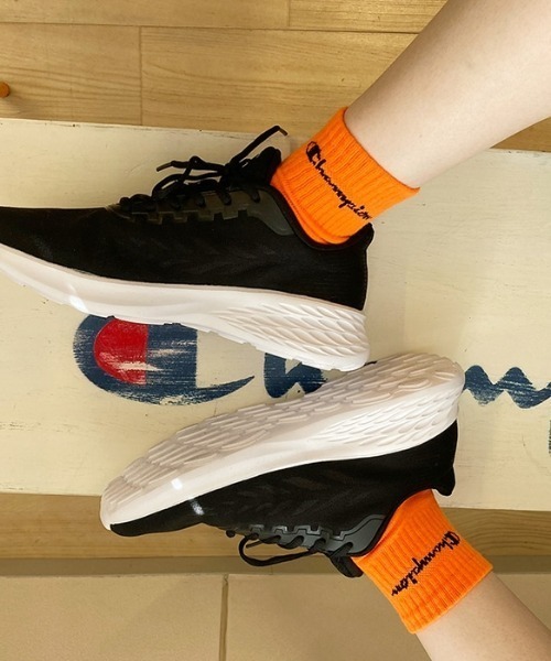 Champion（チャンピオン）の「Champion/チャンピオン ソックス ウィメンズクォーターレングスソックス ノンパイル 3足組  CWSCY201（ソックス/靴下・レディース・レインボー/マルチ/カラフル・S）」の7枚目の写真