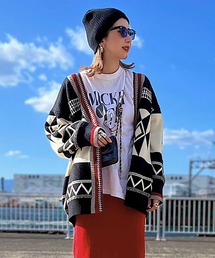 【INTERPLAY x MAIKO】オルテガ チロル ニットカーディガン