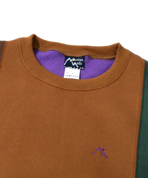 Mountain Mania（マウンテンマニア）の「Mountain Mania/マウンテンマニア　MULTI COLOR SWEAT（スウェット・メンズ・キャメル/ブラック/ベージュ・MEDIUM/X-LARGE/LARGE）」の11枚目の写真