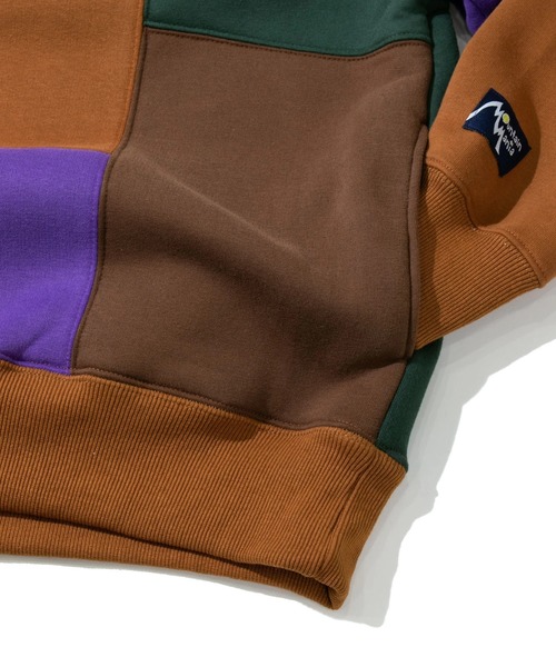 Mountain Mania（マウンテンマニア）の「Mountain Mania/マウンテンマニア　MULTI COLOR SWEAT（スウェット・メンズ・キャメル/ブラック/ベージュ・MEDIUM/X-LARGE/LARGE）」の8枚目の写真