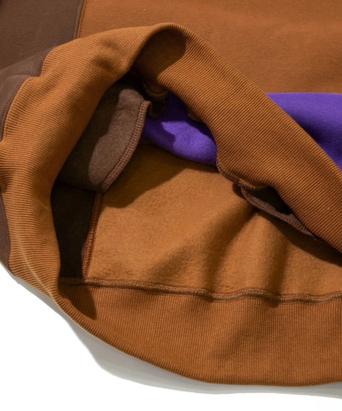 Mountain Mania（マウンテンマニア）の「Mountain Mania/マウンテンマニア　MULTI COLOR SWEAT（スウェット・メンズ・キャメル/ブラック/ベージュ・MEDIUM/X-LARGE/LARGE）」の7枚目の写真
