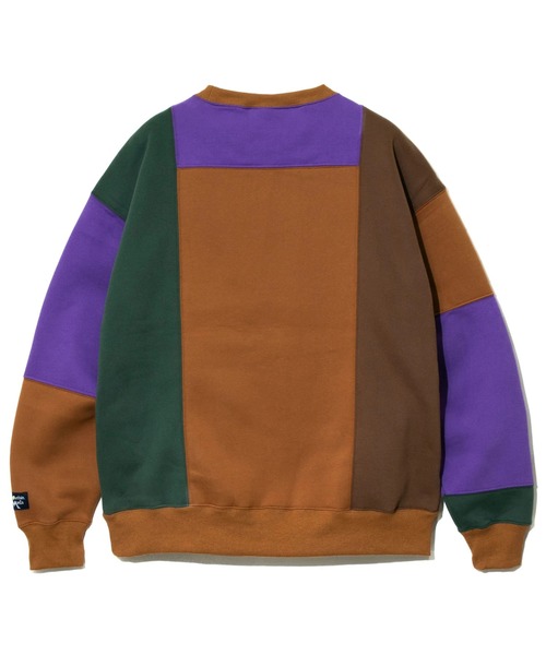 Mountain Mania（マウンテンマニア）の「Mountain Mania/マウンテンマニア　MULTI COLOR SWEAT（スウェット・メンズ・キャメル/ブラック/ベージュ・MEDIUM/X-LARGE/LARGE）」の6枚目の写真