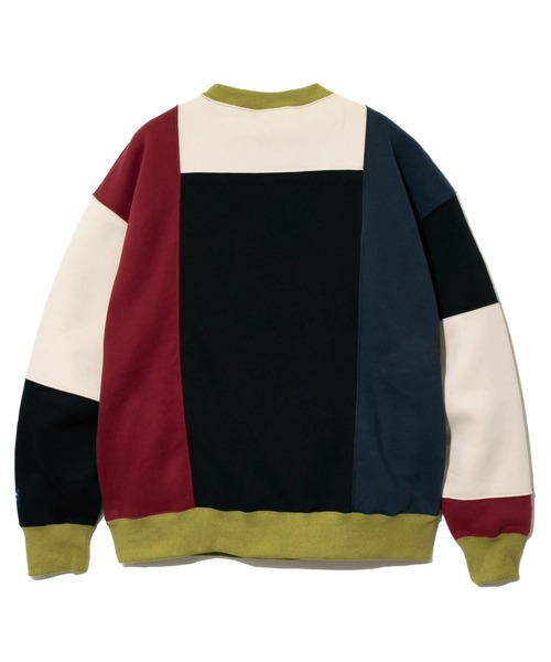 Mountain Mania（マウンテンマニア）の「Mountain Mania/マウンテンマニア　MULTI COLOR SWEAT（スウェット・メンズ・キャメル/ブラック/ベージュ・MEDIUM/X-LARGE/LARGE）」の4枚目の写真