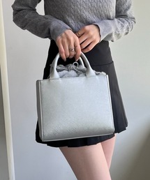 one after another NICE CLAUP | フェイクファー巾着バック+スクエアバック セット(ショルダーバッグ)