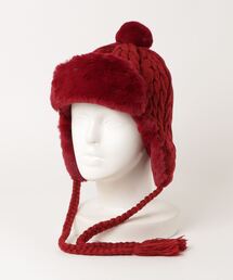 ピンクビーニー BEANIE