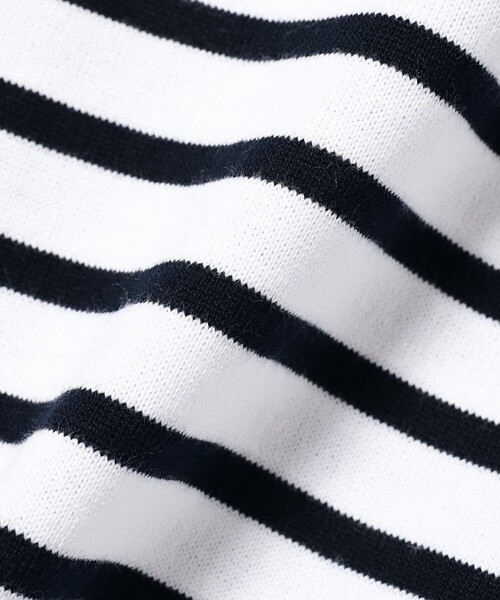 BEAMS F（ビームスエフ）の「【WEB限定】Armor Lux / ロングスリーブ ボーダー ブルトンシャツ（Tシャツ/カットソー・メンズ・ラベンダー/ダークグリーン/ホワイト/ネイビー/ベージュ・6/5/4）」の8枚目の写真